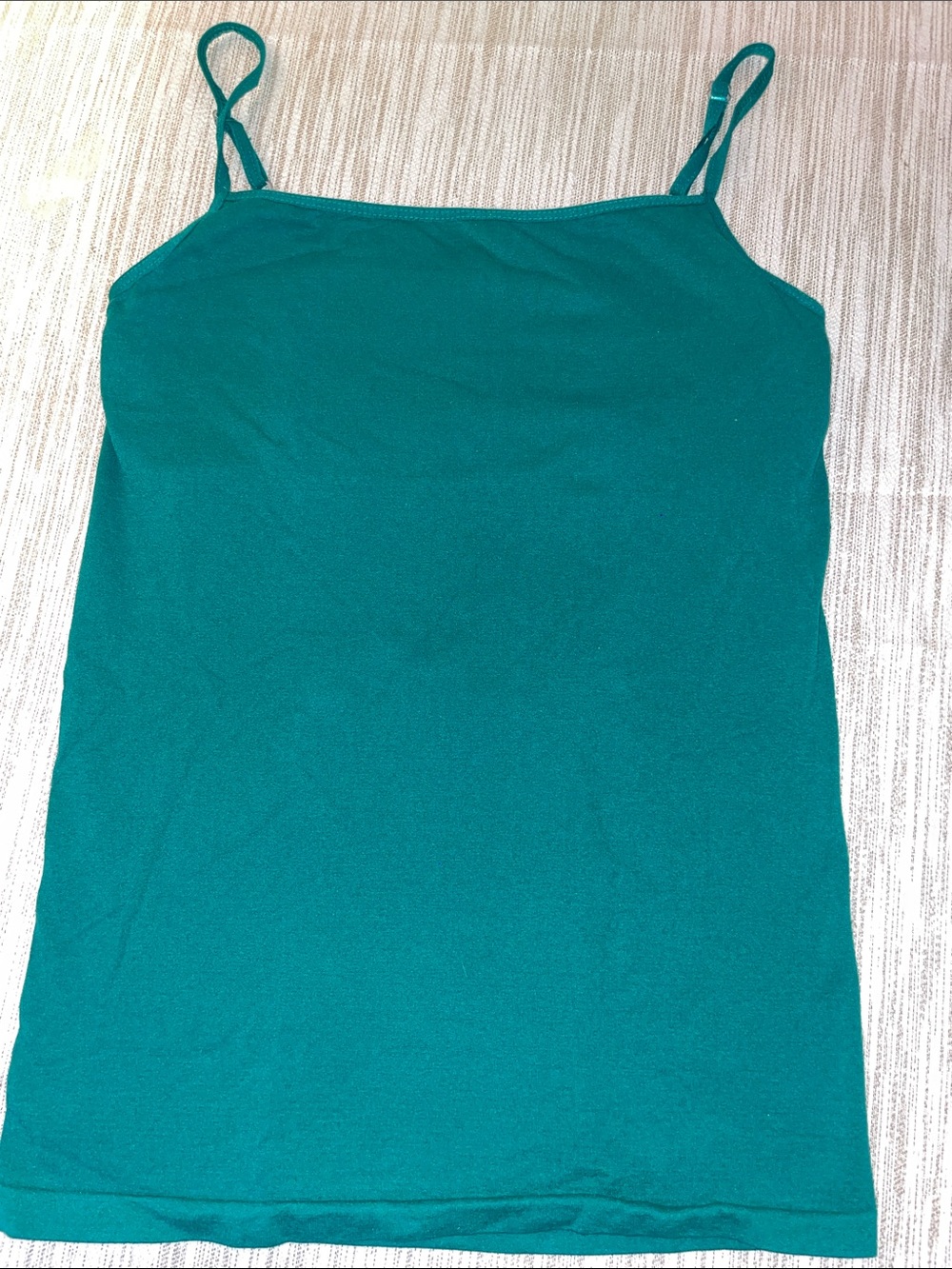 INC International Concepts Teal Spaghetti-Strap Camisole
